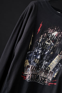 画像をギャラリービューアに読み込む, CHANGES exclusive VINTAGE REMAKE L/S TOPS (MULTI BLACK #X)