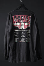 画像をギャラリービューアに読み込む, CHANGES exclusive VINTAGE REMAKE L/S TOPS (MULTI BLACK #X)