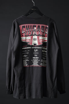 画像をギャラリービューアに読み込む, CHANGES exclusive VINTAGE REMAKE L/S TOPS (MULTI BLACK #X)