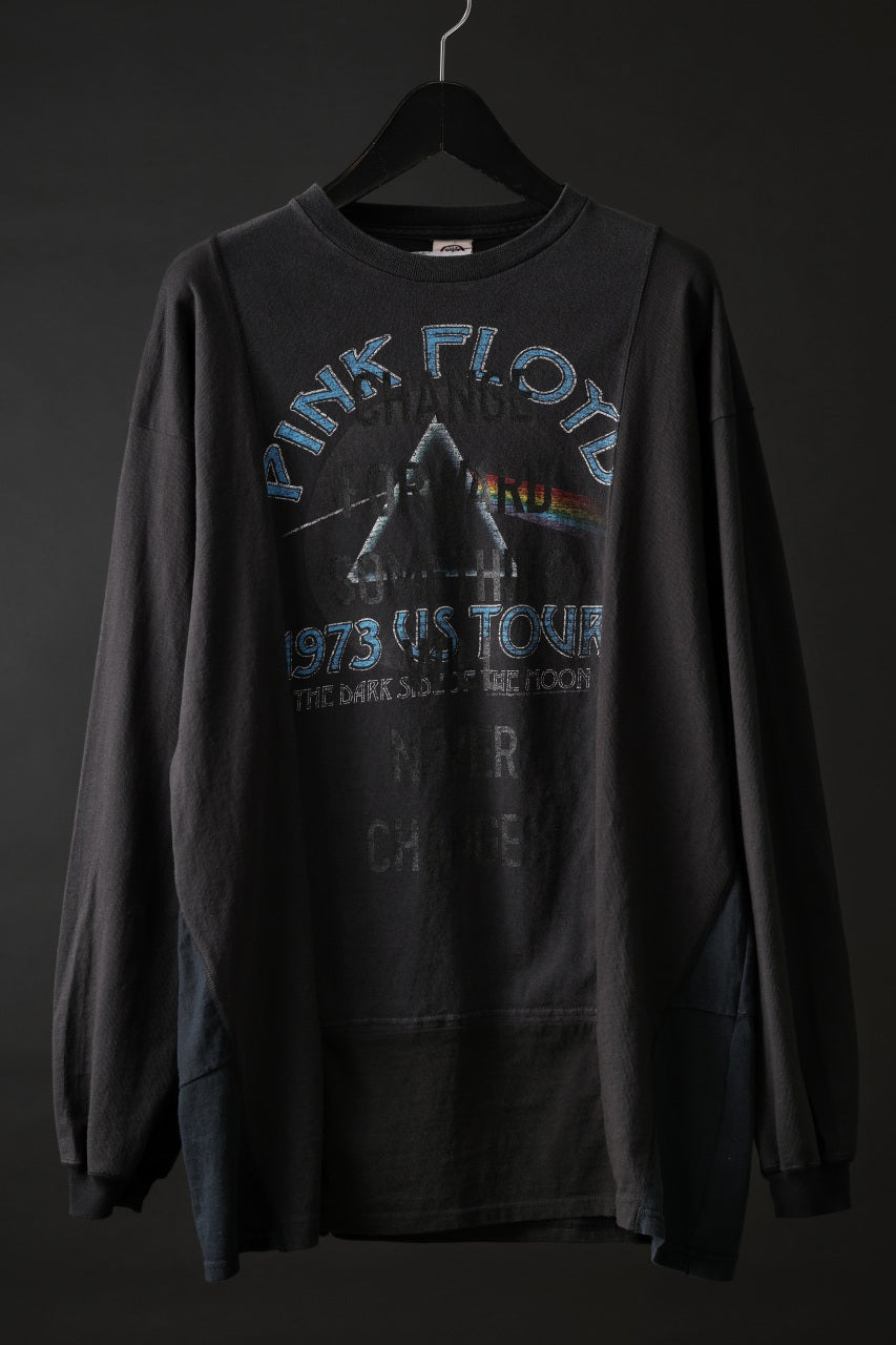 画像をギャラリービューアに読み込む, CHANGES exclusive VINTAGE REMAKE L/S TOPS (MULTI BLACK #Y)
