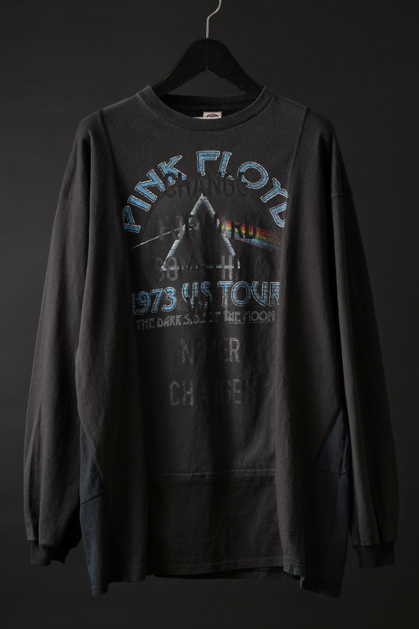 画像をギャラリービューアに読み込む, CHANGES exclusive VINTAGE REMAKE L/S TOPS (MULTI BLACK #Y)