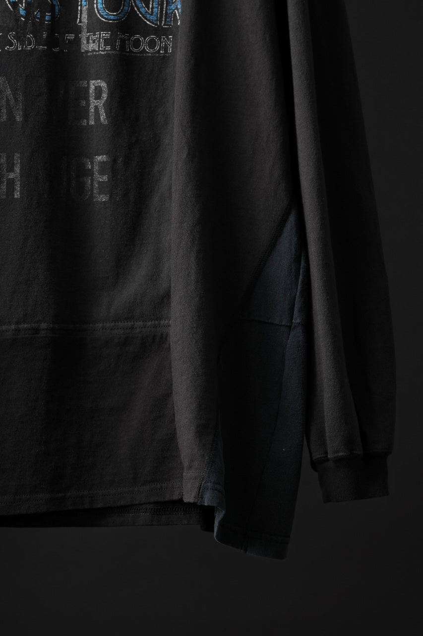 画像をギャラリービューアに読み込む, CHANGES exclusive VINTAGE REMAKE L/S TOPS (MULTI BLACK #Y)