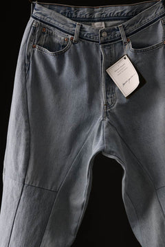 画像をギャラリービューアに読み込む, READYMADE DENIM PANTS (WIDE) / (BLUE #F)
