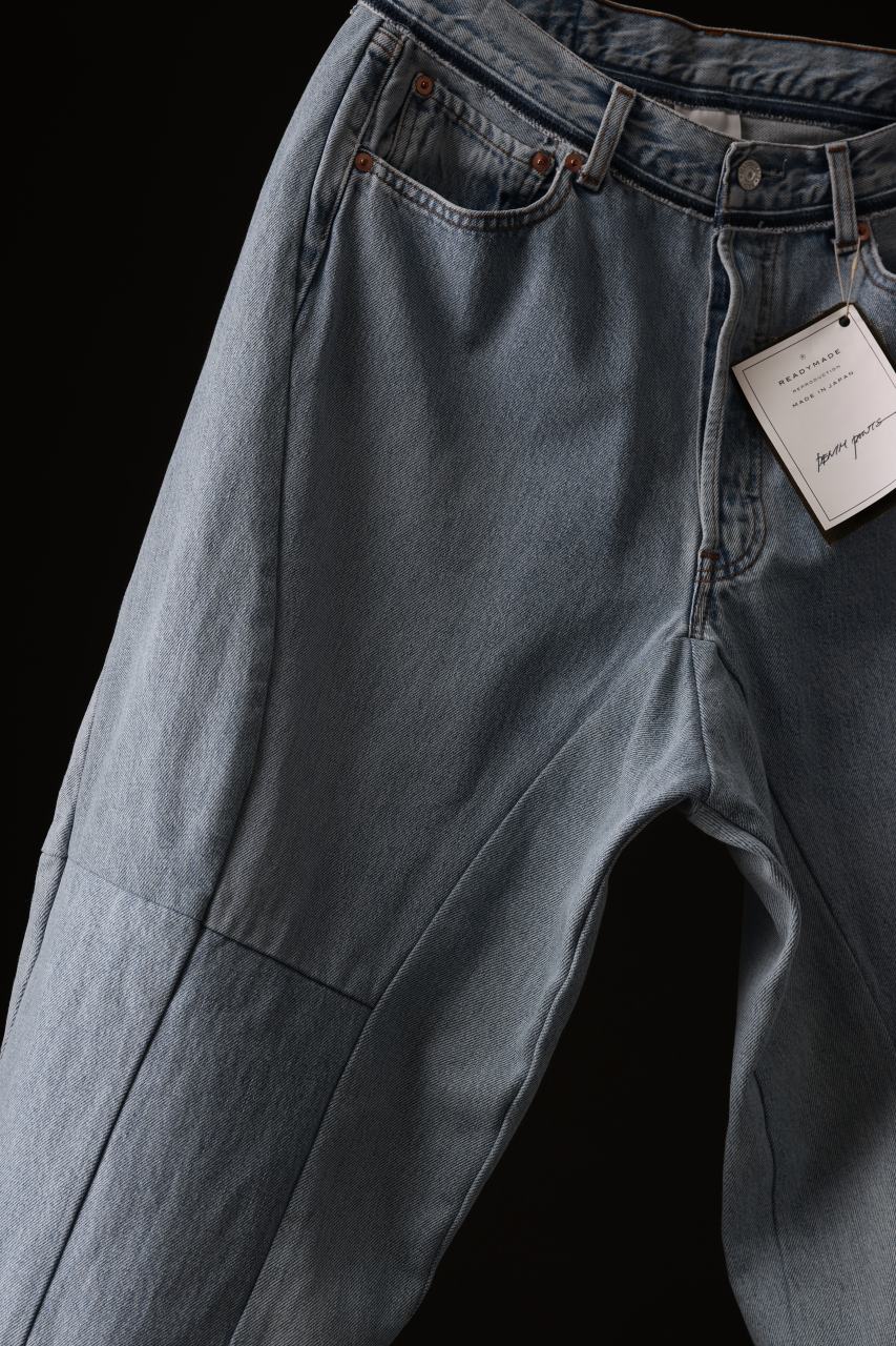 画像をギャラリービューアに読み込む, READYMADE DENIM PANTS (WIDE) / (BLUE #F)
