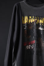 画像をギャラリービューアに読み込む, CHANGES exclusive VINTAGE REMAKE L/S TOPS (MULTI BLACK #Z)