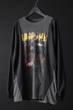 画像をギャラリービューアに読み込む, CHANGES exclusive VINTAGE REMAKE L/S TOPS (MULTI BLACK #Z)