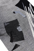 画像をギャラリービューアに読み込む, Y's SUSPENDER PANTS / COLLAGE HOUNDTOOTH (GREY)