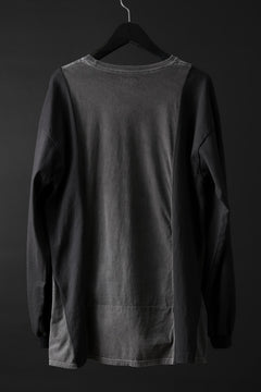 画像をギャラリービューアに読み込む, CHANGES exclusive VINTAGE REMAKE L/S TOPS (MULTI BLACK #Z)