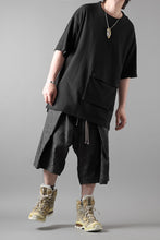画像をギャラリービューアに読み込む, Y-3 Yohji Yamamoto POCKET S/S TEE / CREPE COTTON JERSEY (BLACK)
