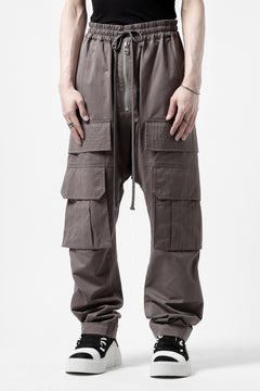 画像をギャラリービューアに読み込む, A.F ARTEFACT FRONT ZIP CARGO SARROUEL EASY PANTS (GREY)