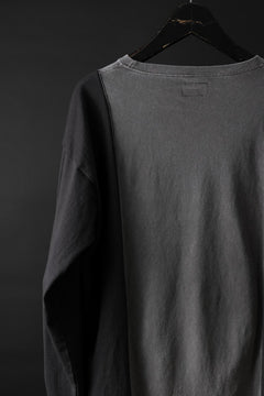 画像をギャラリービューアに読み込む, CHANGES exclusive VINTAGE REMAKE L/S TOPS (MULTI BLACK #A')