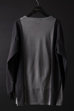 画像をギャラリービューアに読み込む, CHANGES exclusive VINTAGE REMAKE L/S TOPS (MULTI BLACK #A')