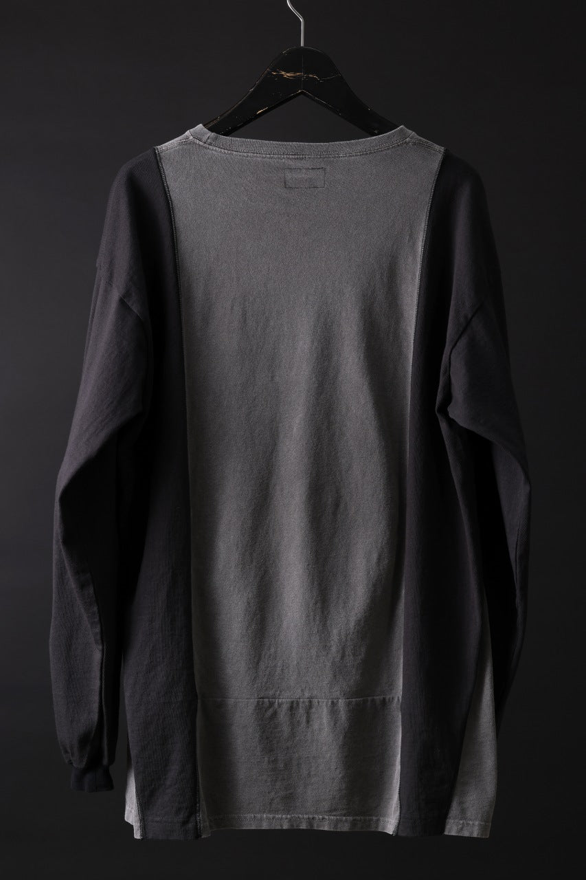 画像をギャラリービューアに読み込む, CHANGES exclusive VINTAGE REMAKE L/S TOPS (MULTI BLACK #A')