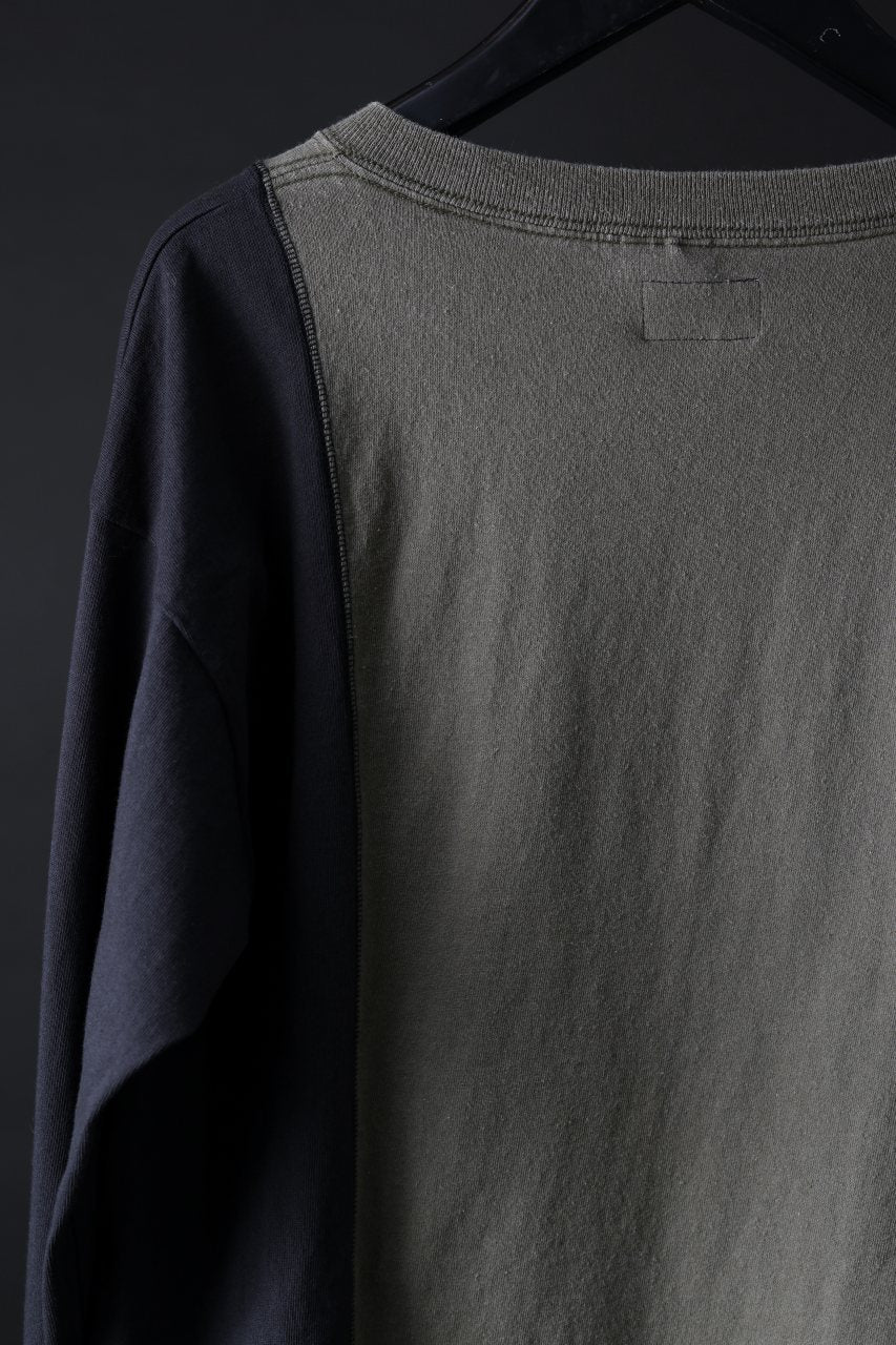 画像をギャラリービューアに読み込む, CHANGES exclusive VINTAGE REMAKE L/S TOPS (MULTI BLACK #B')