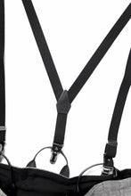 画像をギャラリービューアに読み込む, Y's SUSPENDER PANTS / COLLAGE HOUNDTOOTH (GREY)