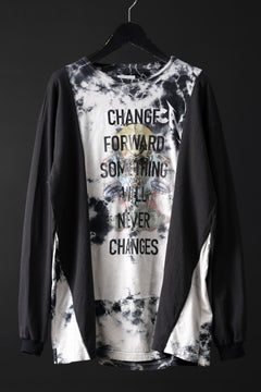 画像をギャラリービューアに読み込む, CHANGES exclusive VINTAGE REMAKE L/S TOPS (MULTI BLACK #C')