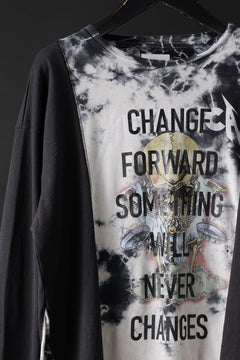 画像をギャラリービューアに読み込む, CHANGES exclusive VINTAGE REMAKE L/S TOPS (MULTI BLACK #C')