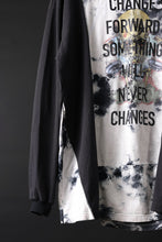 画像をギャラリービューアに読み込む, CHANGES exclusive VINTAGE REMAKE L/S TOPS (MULTI BLACK #C')