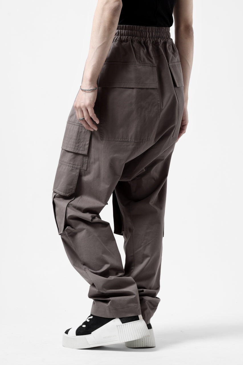 画像をギャラリービューアに読み込む, A.F ARTEFACT FRONT ZIP CARGO SARROUEL EASY PANTS (GREY)