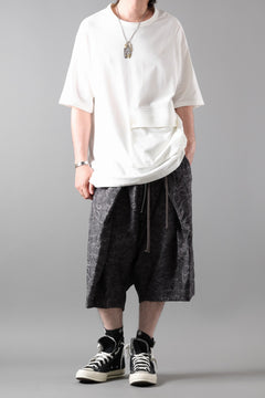 画像をギャラリービューアに読み込む, Y-3 Yohji Yamamoto POCKET S/S TEE / CREPE COTTON JERSEY (OFF WHITE)