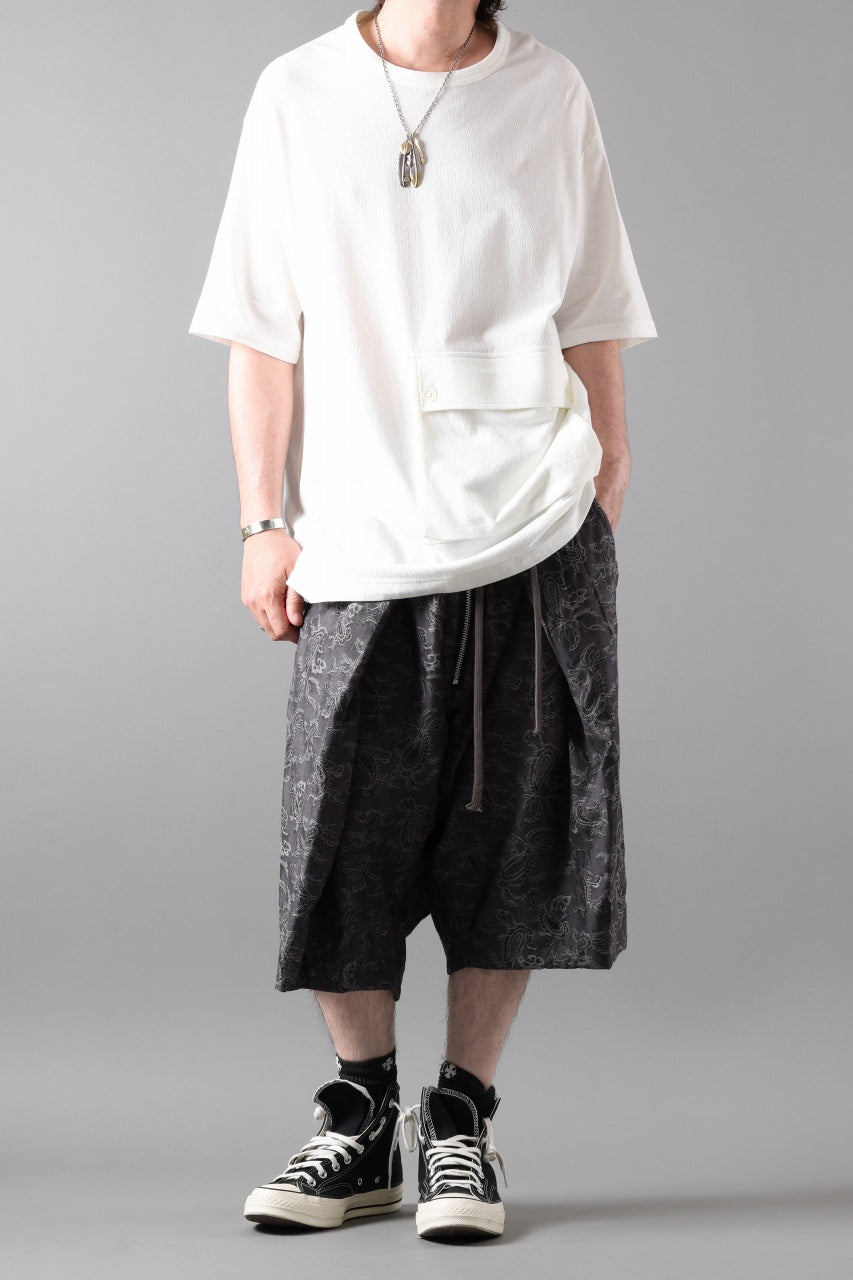 画像をギャラリービューアに読み込む, Y-3 Yohji Yamamoto POCKET S/S TEE / CREPE COTTON JERSEY (OFF WHITE)
