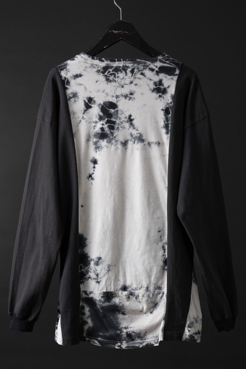 画像をギャラリービューアに読み込む, CHANGES exclusive VINTAGE REMAKE L/S TOPS (MULTI BLACK #C')
