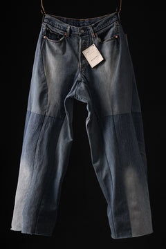 画像をギャラリービューアに読み込む, READYMADE DENIM PANTS (WIDE) / (BLUE #H)