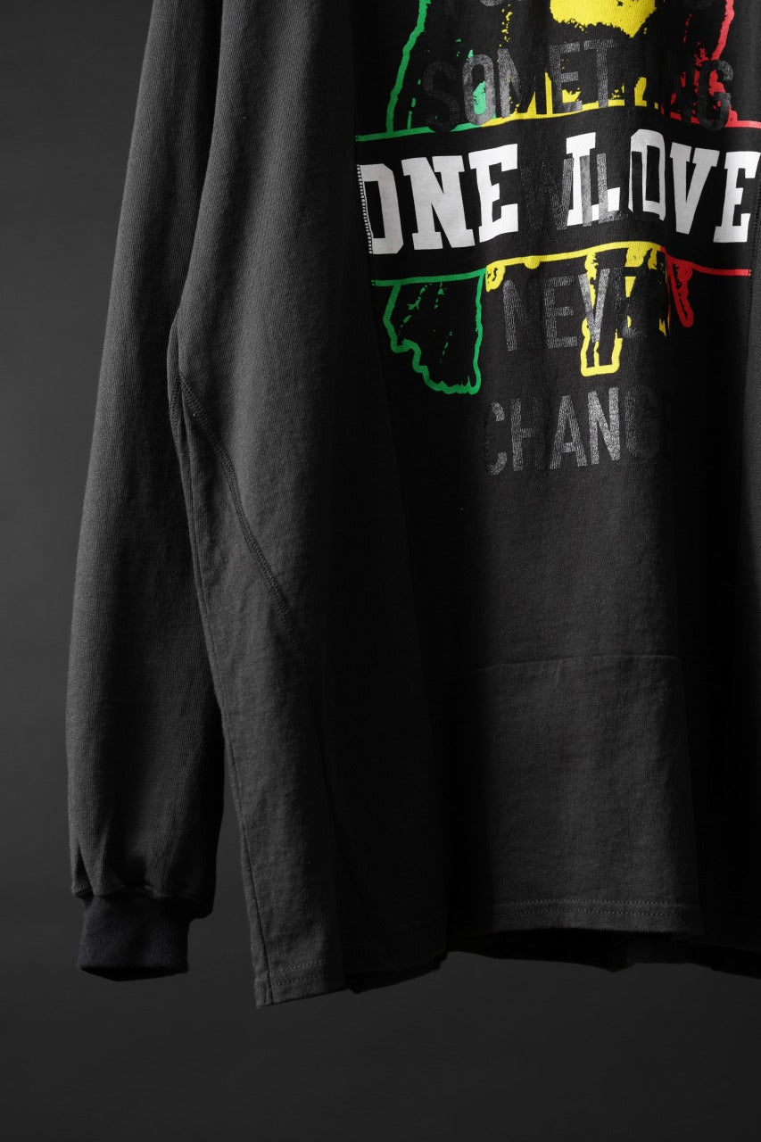 画像をギャラリービューアに読み込む, CHANGES exclusive VINTAGE REMAKE L/S TOPS (MULTI BLACK #D')