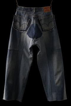 画像をギャラリービューアに読み込む, READYMADE DENIM PANTS (WIDE) / (BLUE #H)