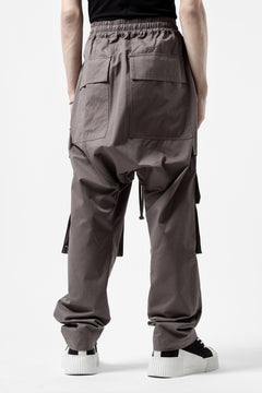 画像をギャラリービューアに読み込む, A.F ARTEFACT FRONT ZIP CARGO SARROUEL EASY PANTS (GREY)