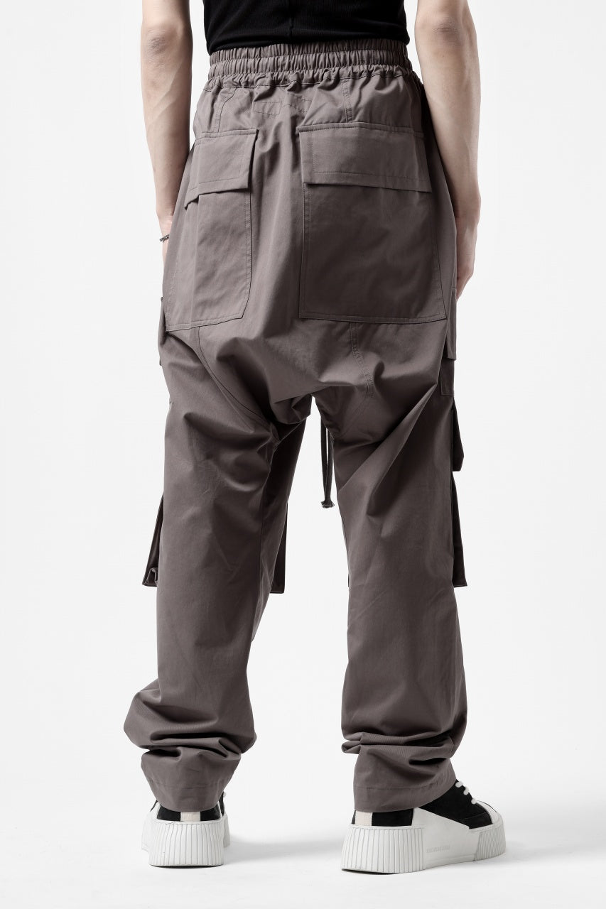 画像をギャラリービューアに読み込む, A.F ARTEFACT FRONT ZIP CARGO SARROUEL EASY PANTS (GREY)