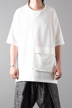 画像をギャラリービューアに読み込む, Y-3 Yohji Yamamoto POCKET S/S TEE / CREPE COTTON JERSEY (OFF WHITE)