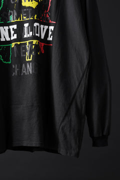 画像をギャラリービューアに読み込む, CHANGES exclusive VINTAGE REMAKE L/S TOPS (MULTI BLACK #D')