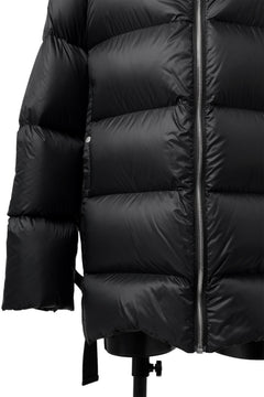 画像をギャラリービューアに読み込む, A.F ARTEFACT exclusive DUVET VERTICAL DOWN JACKET (BLACK)