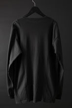 画像をギャラリービューアに読み込む, CHANGES exclusive VINTAGE REMAKE L/S TOPS (MULTI BLACK #D')