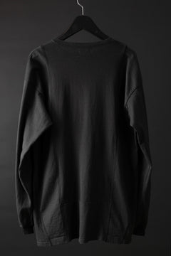 画像をギャラリービューアに読み込む, CHANGES exclusive VINTAGE REMAKE L/S TOPS (MULTI BLACK #D')
