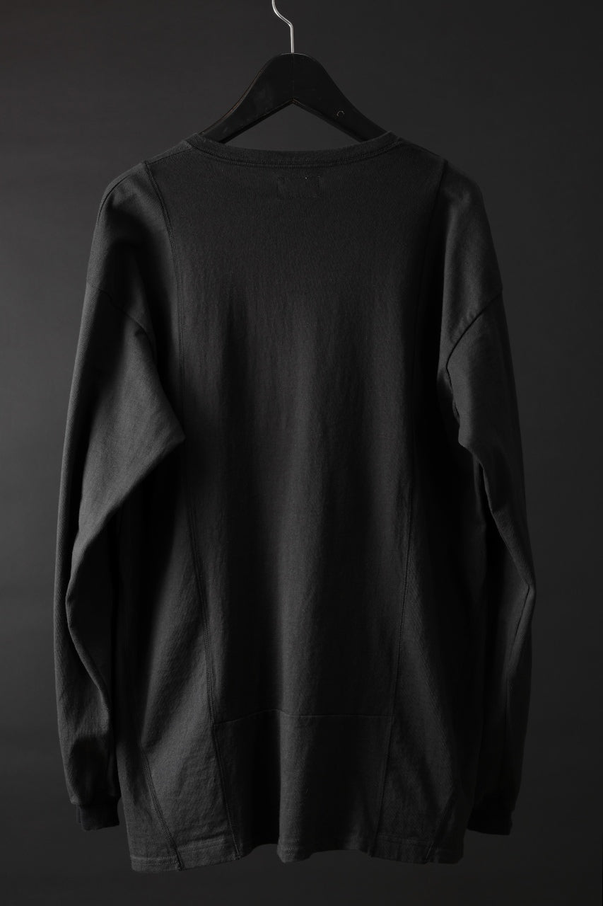 画像をギャラリービューアに読み込む, CHANGES exclusive VINTAGE REMAKE L/S TOPS (MULTI BLACK #D')