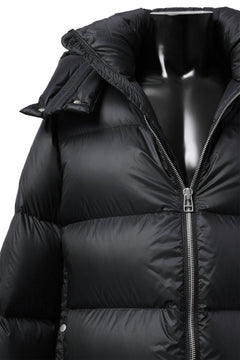 画像をギャラリービューアに読み込む, A.F ARTEFACT exclusive DUVET VERTICAL DOWN JACKET (BLACK)