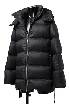 画像をギャラリービューアに読み込む, A.F ARTEFACT exclusive DUVET VERTICAL DOWN JACKET (BLACK)