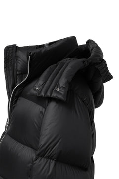 画像をギャラリービューアに読み込む, A.F ARTEFACT exclusive DUVET VERTICAL DOWN JACKET (BLACK)