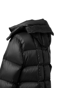 画像をギャラリービューアに読み込む, A.F ARTEFACT exclusive DUVET VERTICAL DOWN JACKET (BLACK)