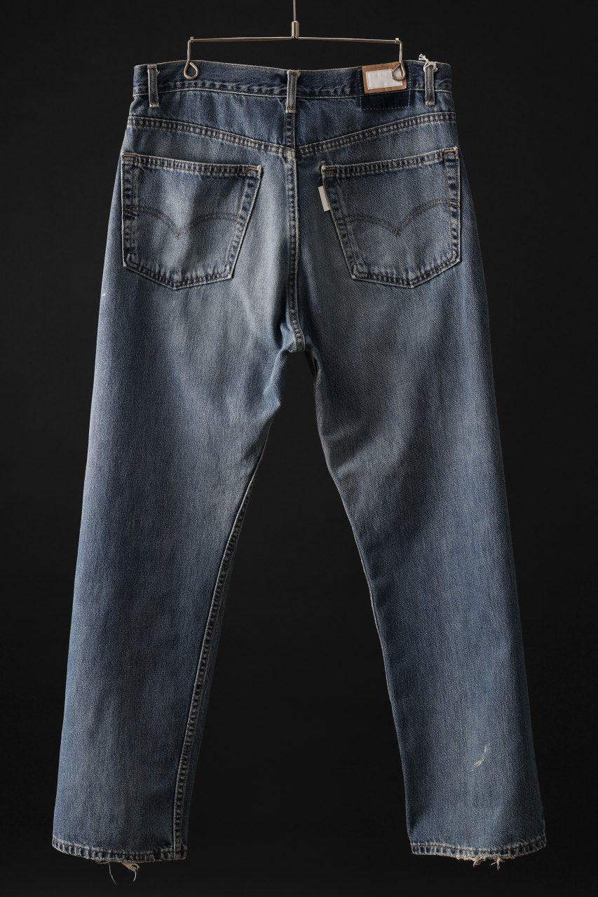 画像をギャラリービューアに読み込む, CHANGES REMAKE DENIM PANTS / VINTAGE LEVI’S JEANS (INDIGO #A)