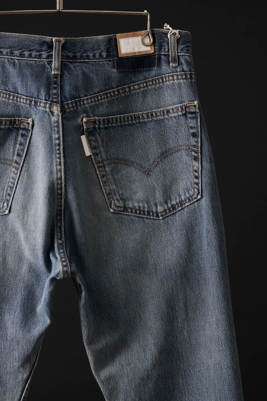 画像をギャラリービューアに読み込む, CHANGES REMAKE DENIM PANTS / VINTAGE LEVI’S JEANS (INDIGO #A)