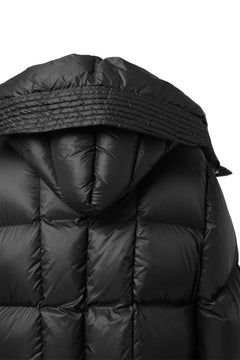 画像をギャラリービューアに読み込む, A.F ARTEFACT exclusive DUVET VERTICAL DOWN JACKET (BLACK)