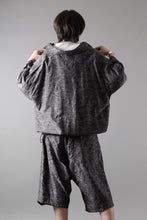 画像をギャラリービューアに読み込む, A.F ARTEFACT FRONT ZIP SQUEEZING SHIRT / PAISLEY JACQUARD (D.GREY)