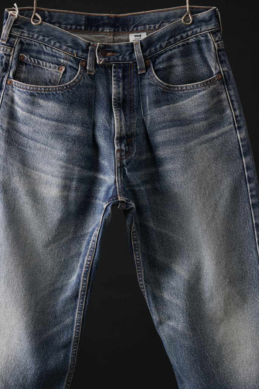 画像をギャラリービューアに読み込む, CHANGES REMAKE DENIM PANTS / VINTAGE LEVI’S JEANS (INDIGO #B)