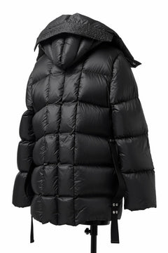 画像をギャラリービューアに読み込む, A.F ARTEFACT exclusive DUVET VERTICAL DOWN JACKET (BLACK)