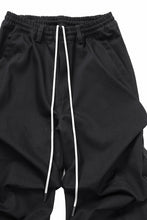 画像をギャラリービューアに読み込む, A.F ARTEFACT EXTREME WIDE BAGGY PANTS / PURE DENIM (BLACK)