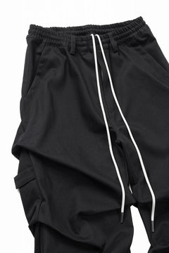 画像をギャラリービューアに読み込む, A.F ARTEFACT EXTREME WIDE BAGGY PANTS / PURE DENIM (BLACK)