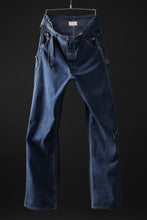 画像をギャラリービューアに読み込む, CHANGES REMAKE PAINTER DENIM PANTS with APRON PARTS (INDIGO #A)